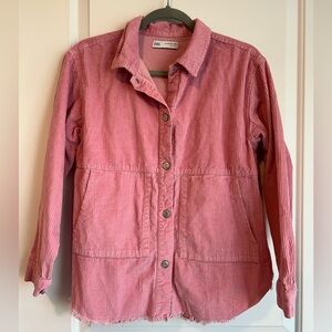 Zara Corduroy Shacket
